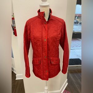 Barbour Cavalry Polarquilt Jacket Deep Claret UK14/US10
